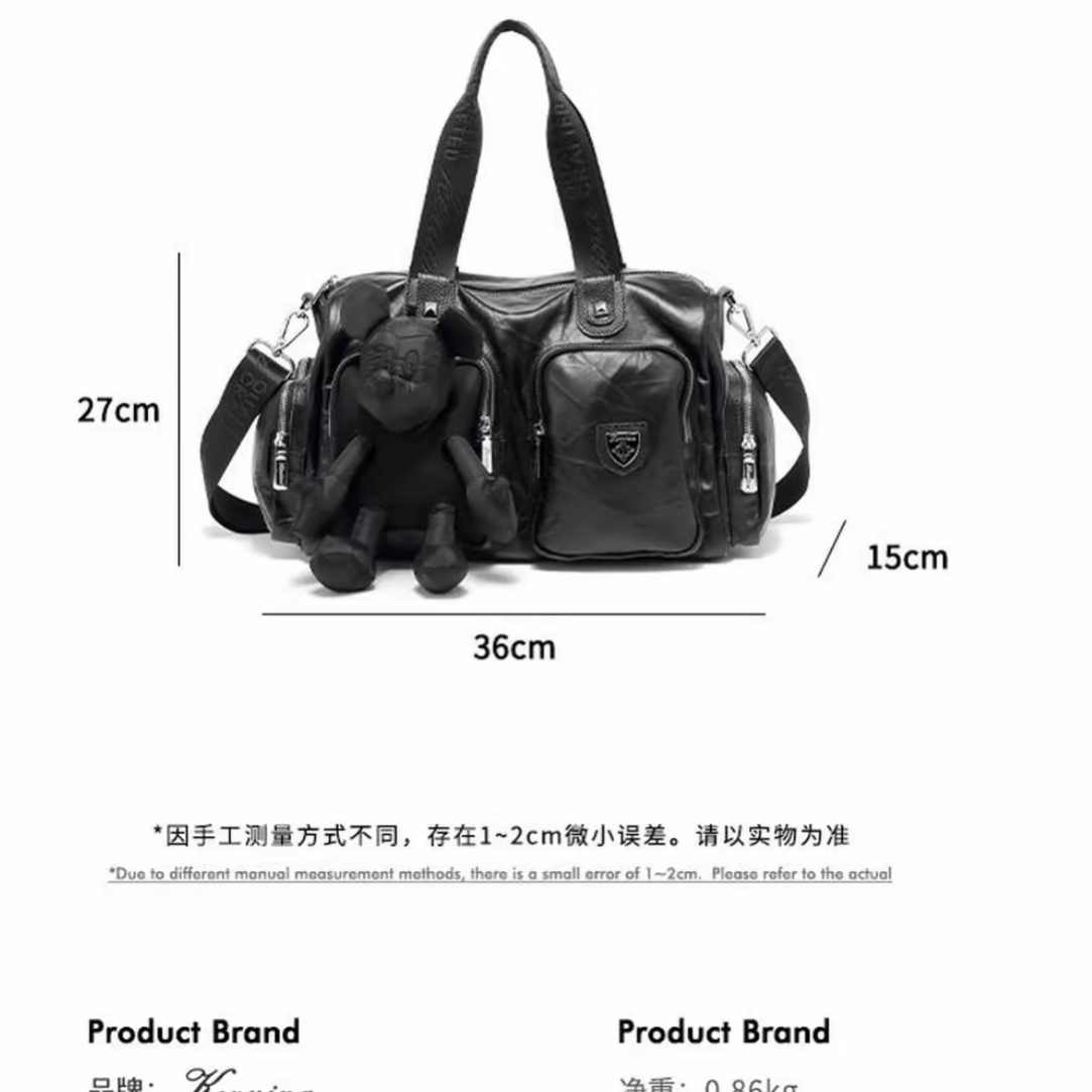 大容量时尚潮流女包百搭单肩包斜挎包手提包个性轻便网布包包2608