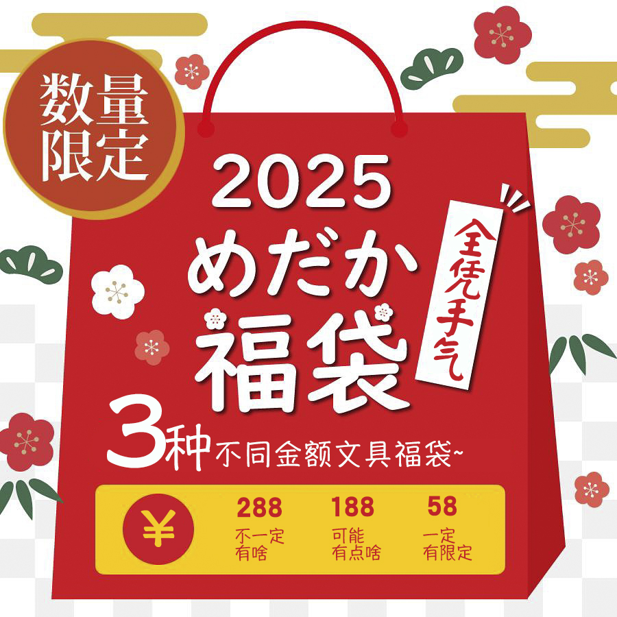 2025文具福袋中性笔套餐(福袋产品)