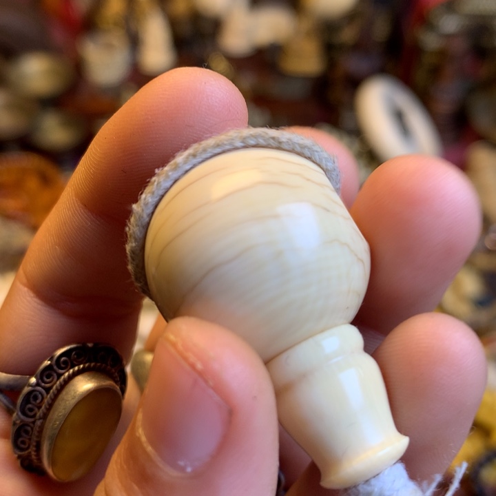 星月菩提吊坠藏传喜马拉雅艺术品