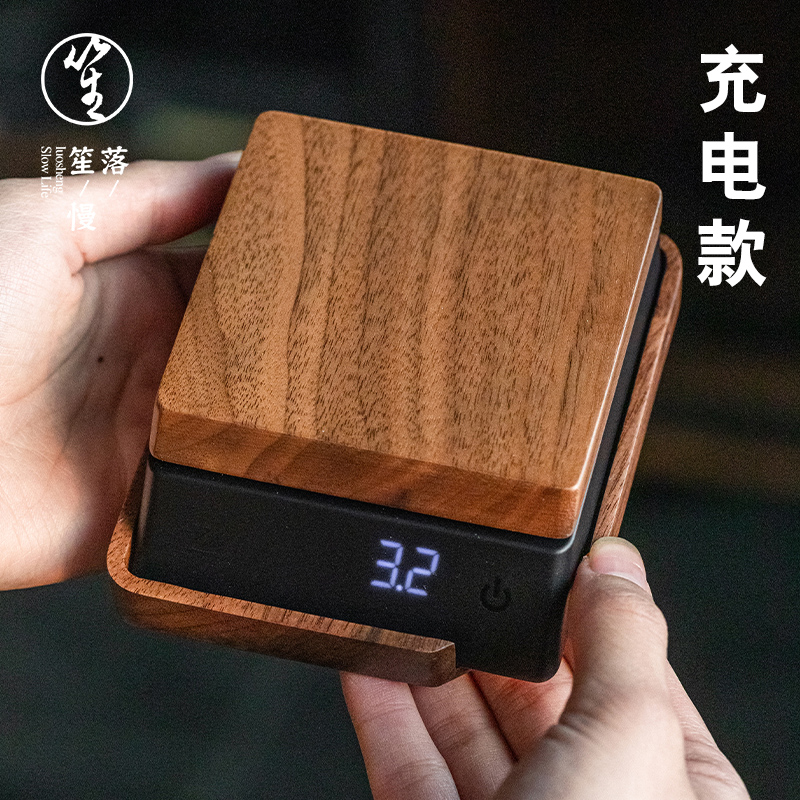 【八阅专属】落笙高精度电子茶叶秤小型精准家专用普洱茶则克数称重