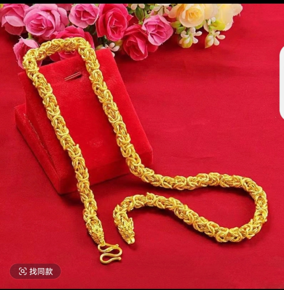 龙骨项链中国凤霸气时尚潮流项链，