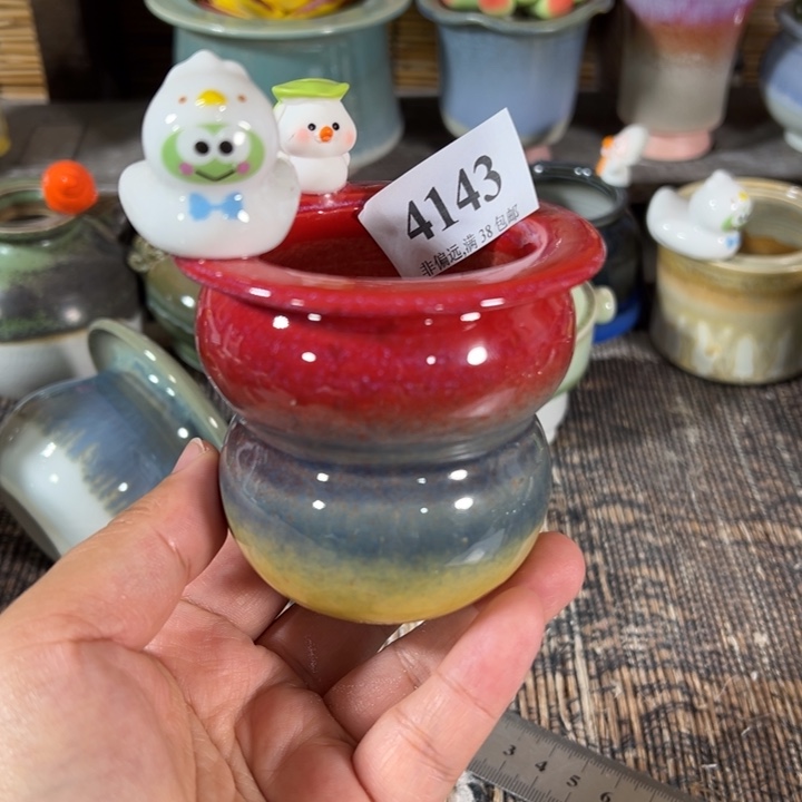 口5高7 手工花盆满30包邮