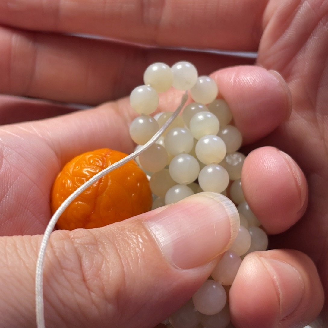 和田玉未镶嵌挂件境*