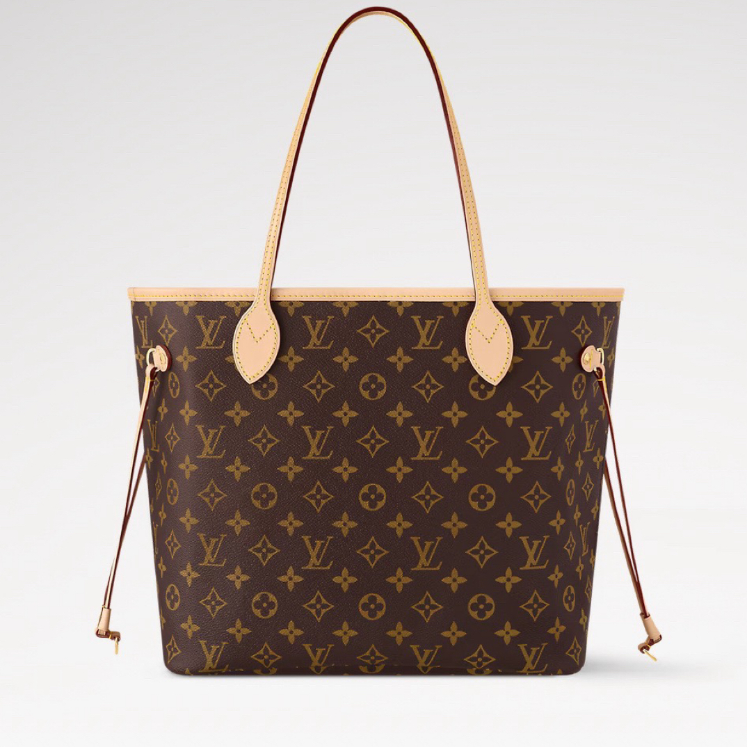 95新 LouisVuitton/路易威登 neverfull 中号 红色内20年/JWC332