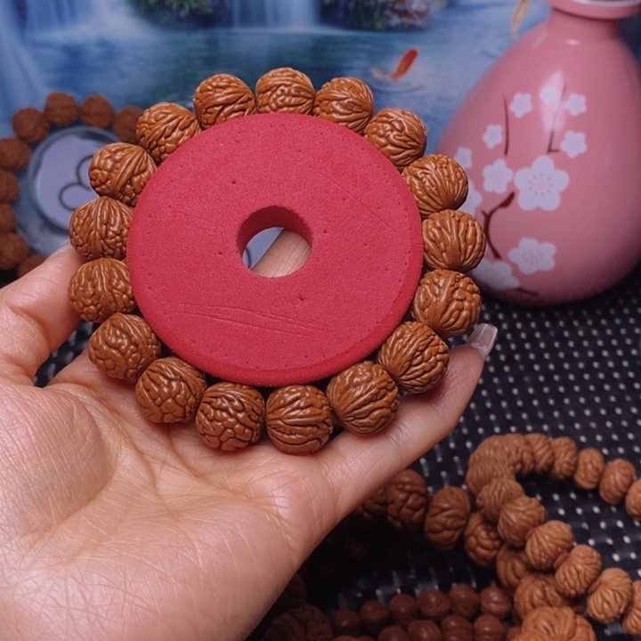 桃核吊坠龙纹桃核