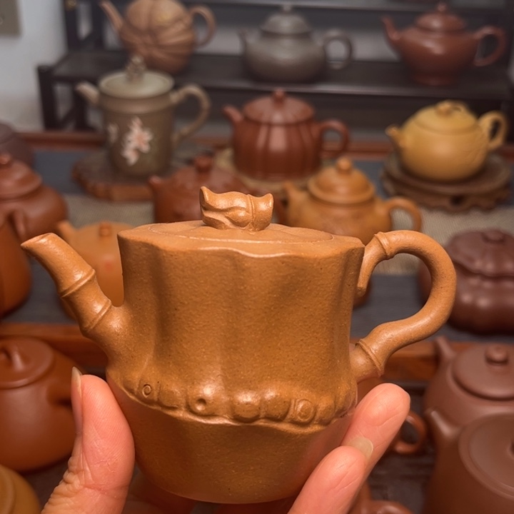 茶壶紫砂手工制作原矿紫砂