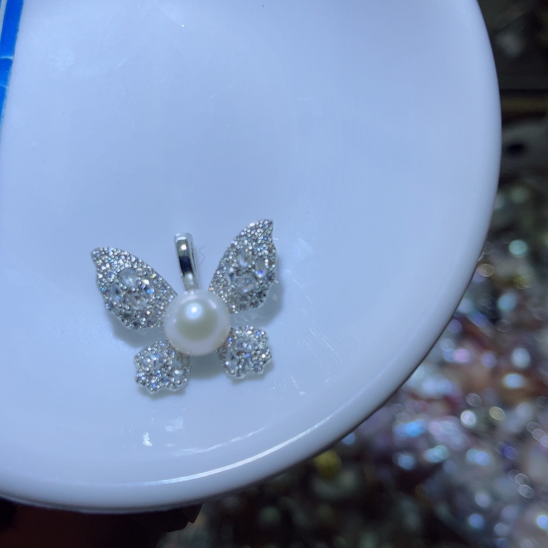 淡水珍珠未镶嵌吊坠(不含链)22