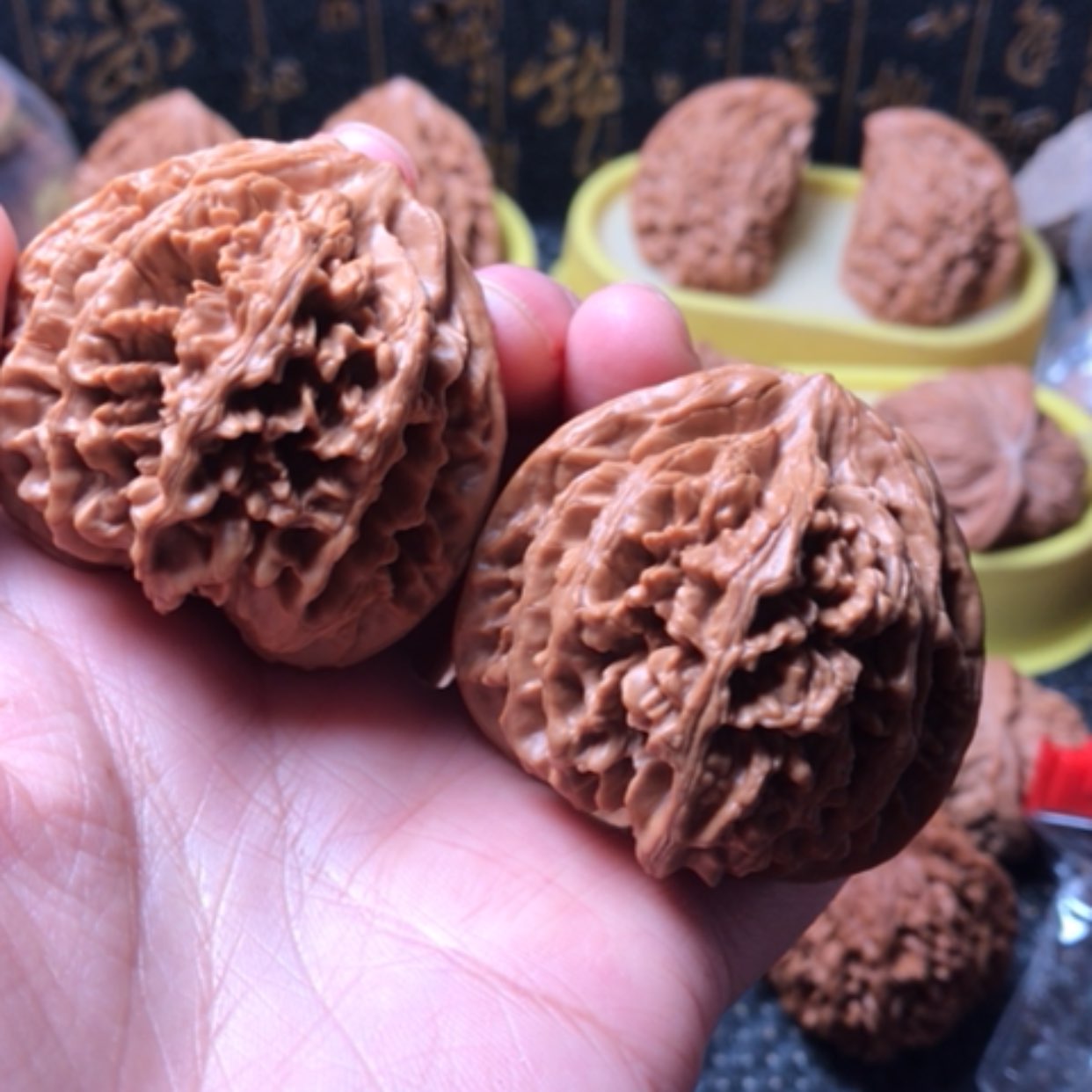 【闪购商品】摆件核桃状元冠尺寸45