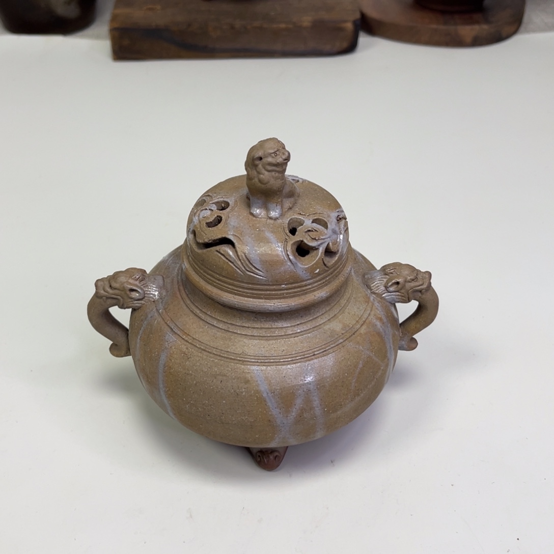 备前烧作品 好看的香炉