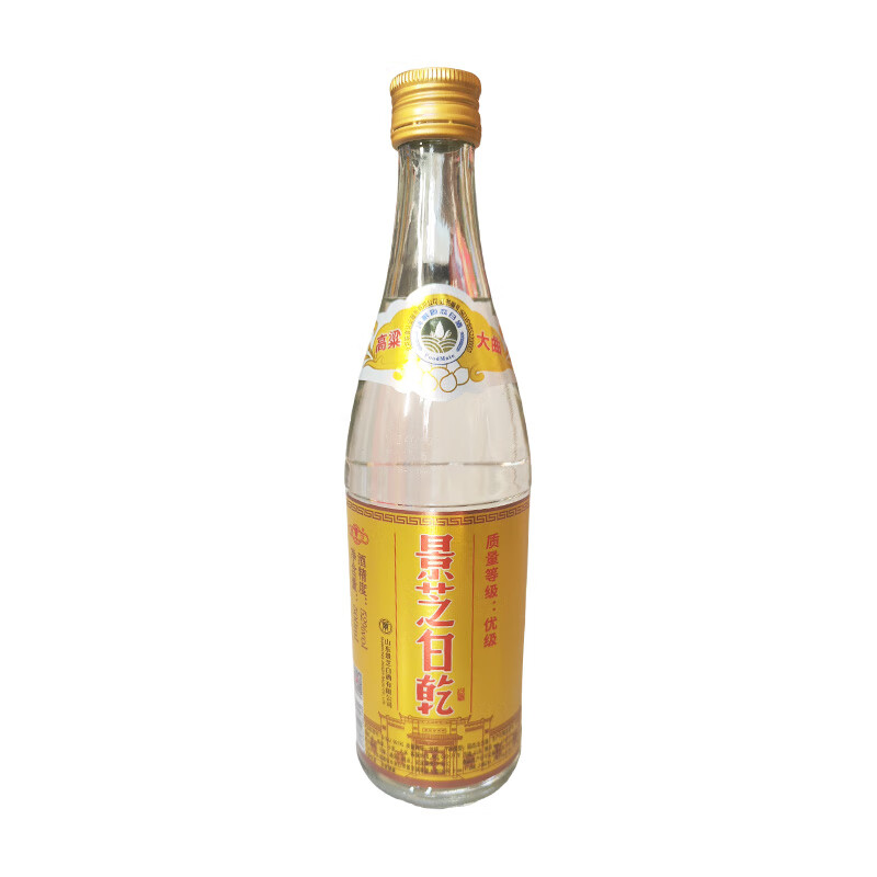 52度景芝白干白酒500ml/瓶