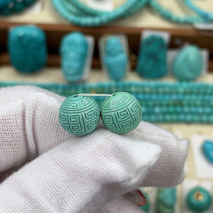 绿松石挂件未镶嵌