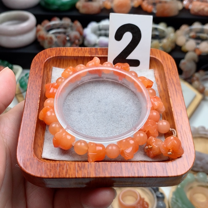 石英质玉手链未镶嵌