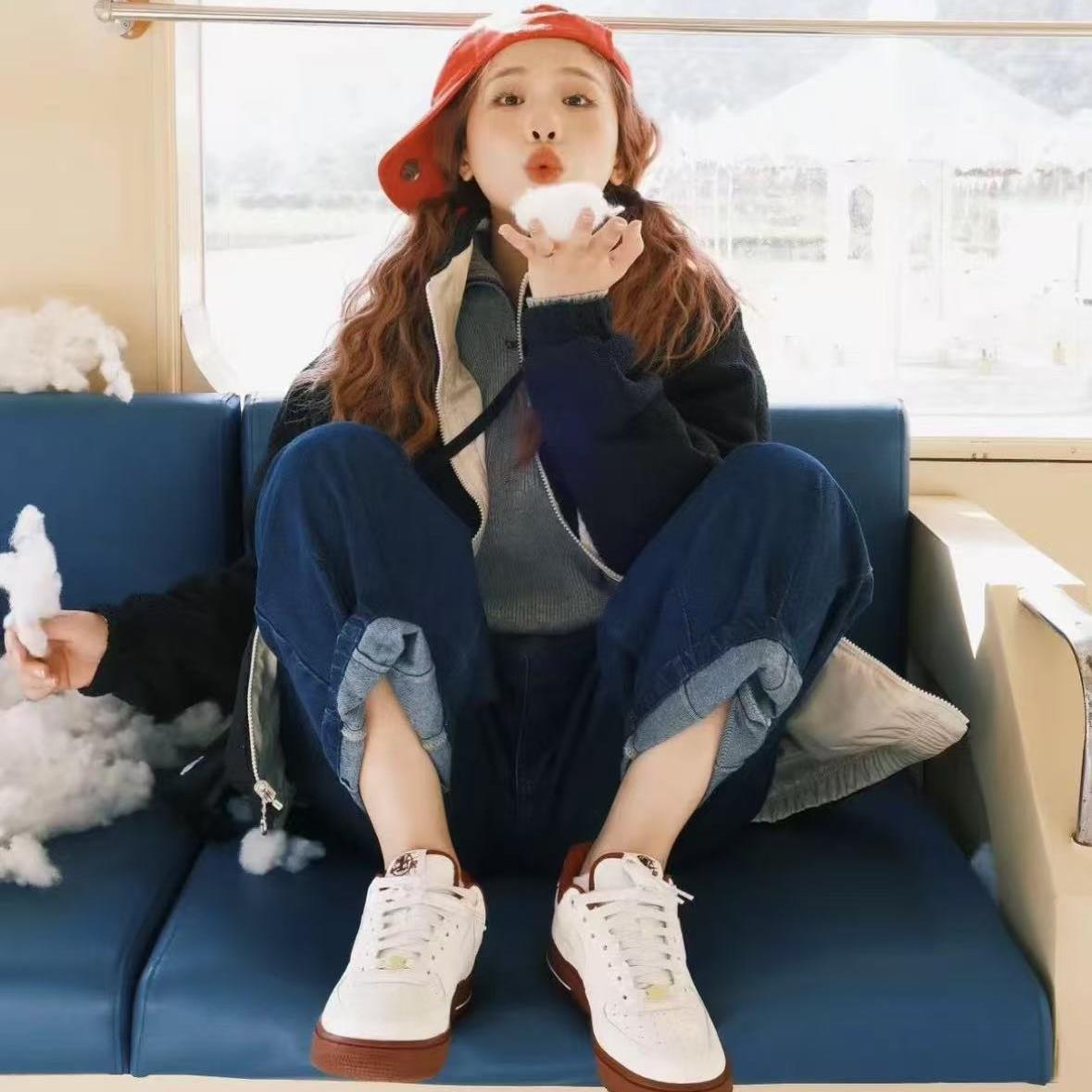 迷你小钩经典情侣休闲板鞋骑行鞋A4