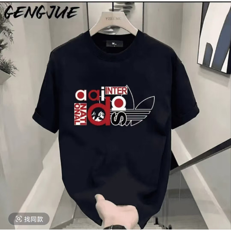 【一折粉丝福利】潮牌男女同款圆领百搭T恤