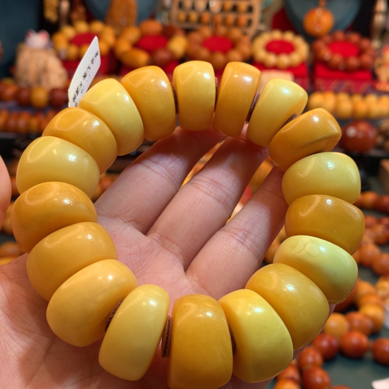 【闪购商品】蜜蜡手串未镶嵌蜜蜡手串