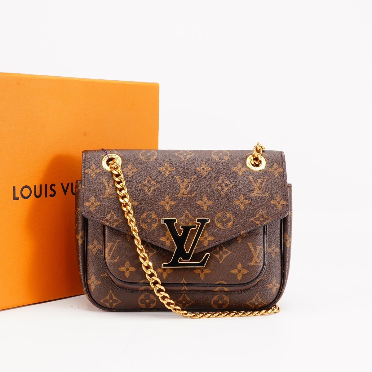 95新 LouisVuitton/路易威登 【诗诗一口价】passy邮差包/BG2200728
