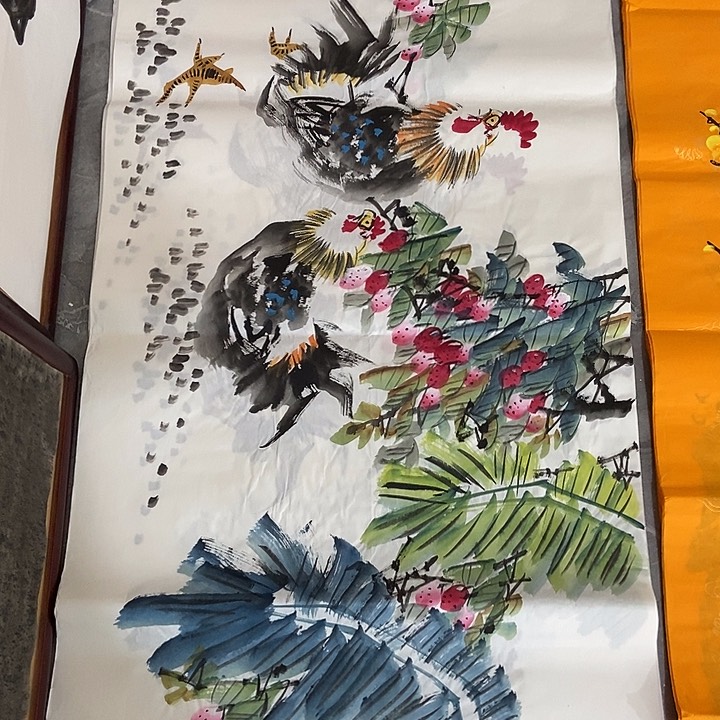 三个张画廊直播间！