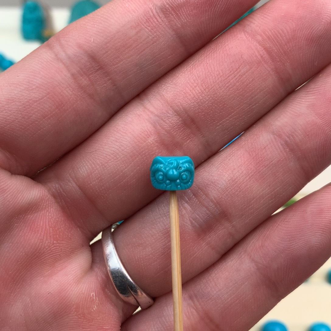 绿松石珠宝奇石未镶嵌天***K