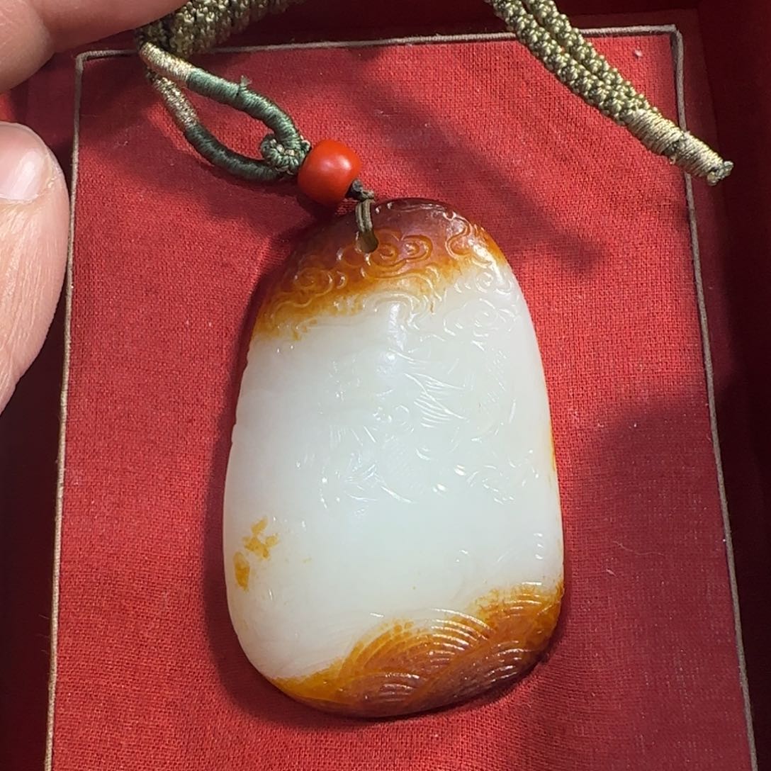 和田玉挂件未镶嵌