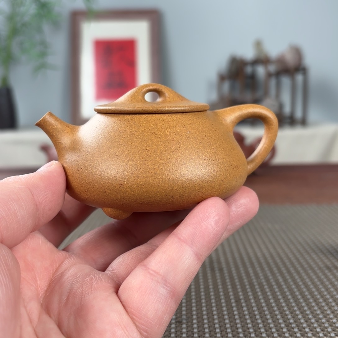 紫砂茶壶黄龙山原矿紫砂壶150