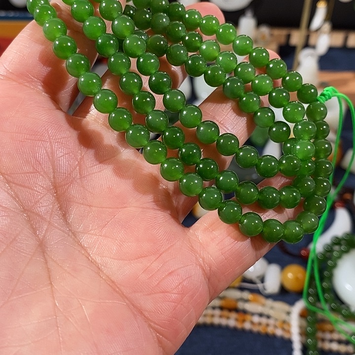 和田玉（碧玉）颈饰未镶嵌A*