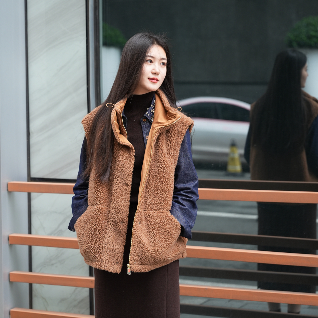 C.crlu 可路莎 颗粒马甲 25冬新款