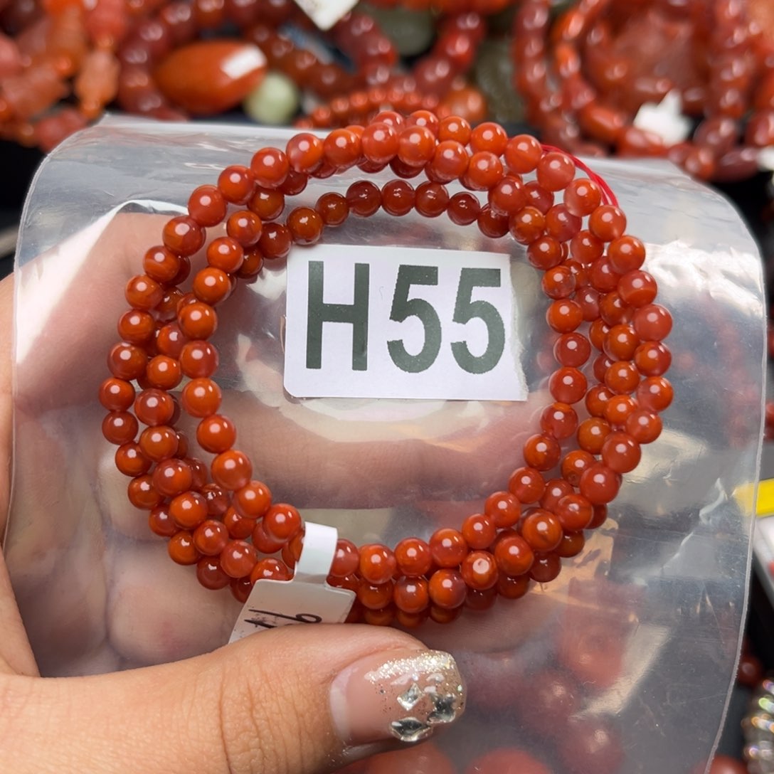 南红玛瑙珠宝奇石未镶嵌4*+