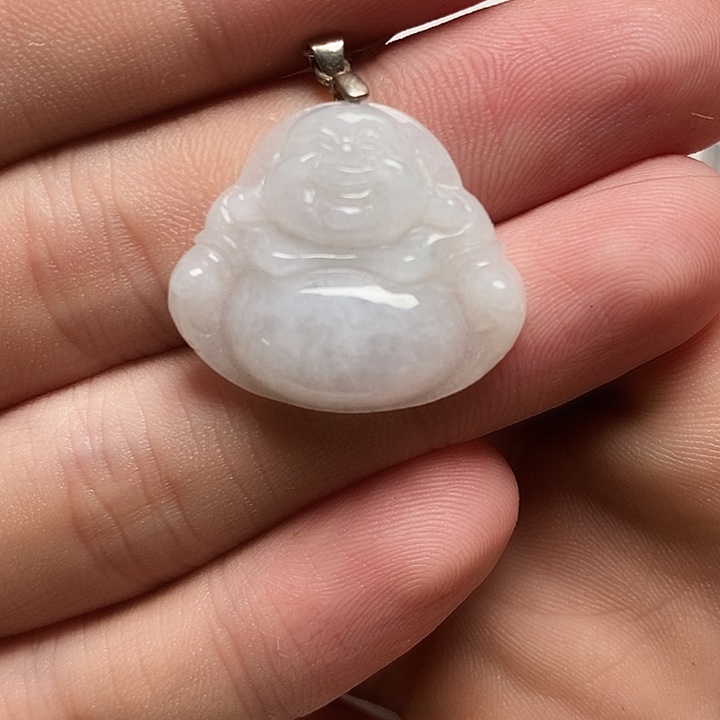 翡翠未镶嵌颈饰天然缅甸a货翡翠