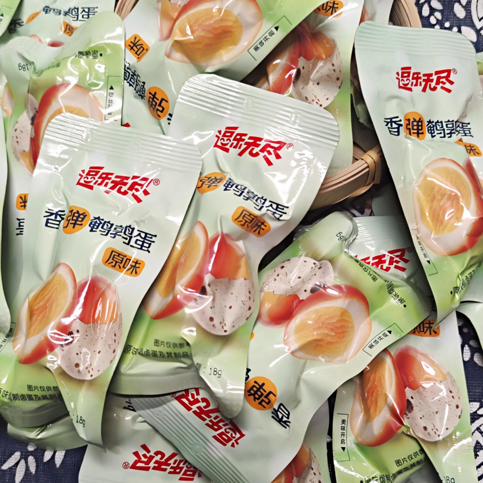 无尽香弹鹌鹑蛋休闲食品卤鹌鹑蛋速食鹌鹑蛋即宿舍囤货零食