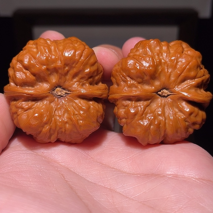 披***皮核桃手串/手链蛤蟆头  