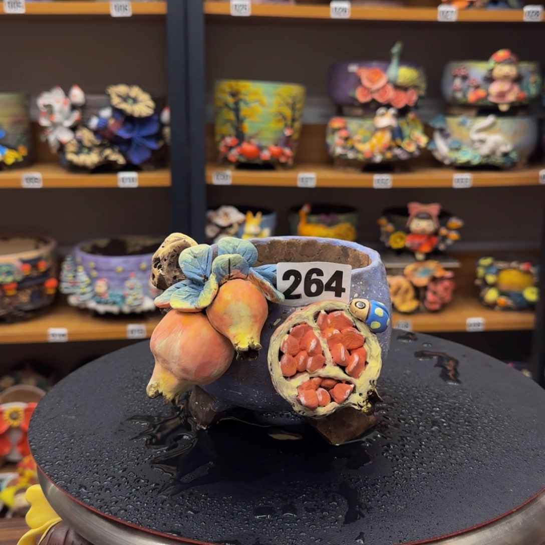 【闪购商品】粗陶手捏