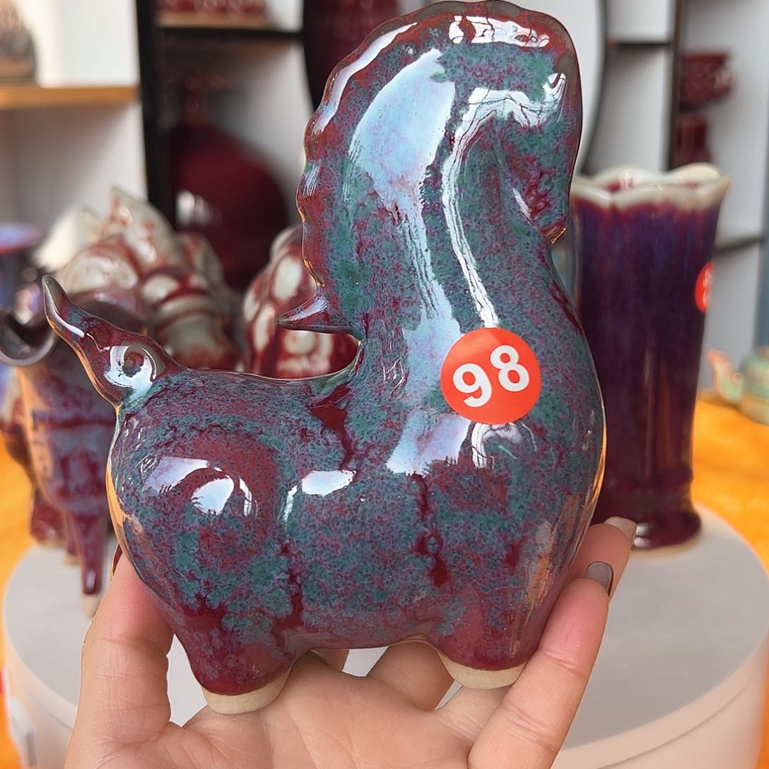 摆件郑家钧窑摆件