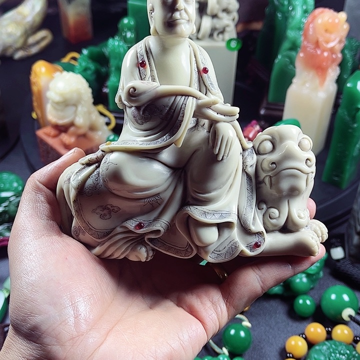 寿山石抖*兜寿山石名贵石材