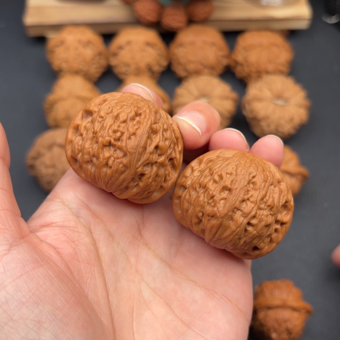 文玩核桃把件铁锤40