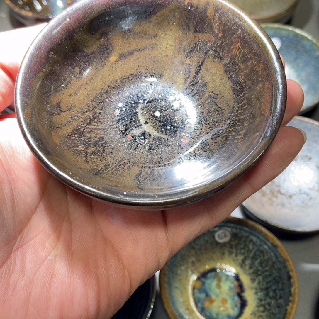 茶盏13 建窑建盏壹铭建盏