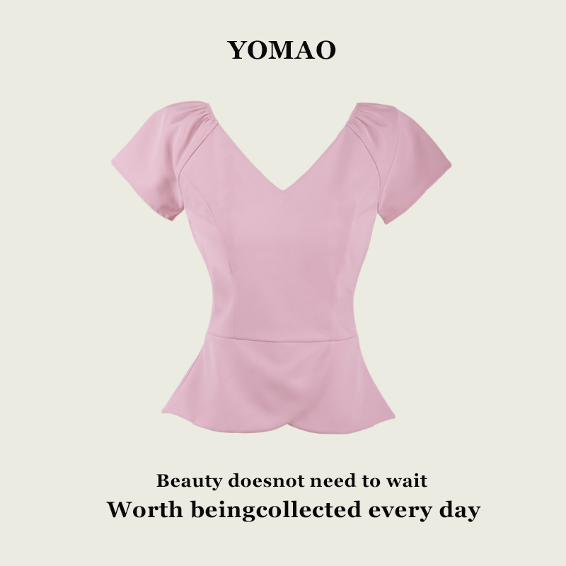 尤猫【】洋气设计感蝴蝶结吊带背心显瘦打底上衣女Y31297X