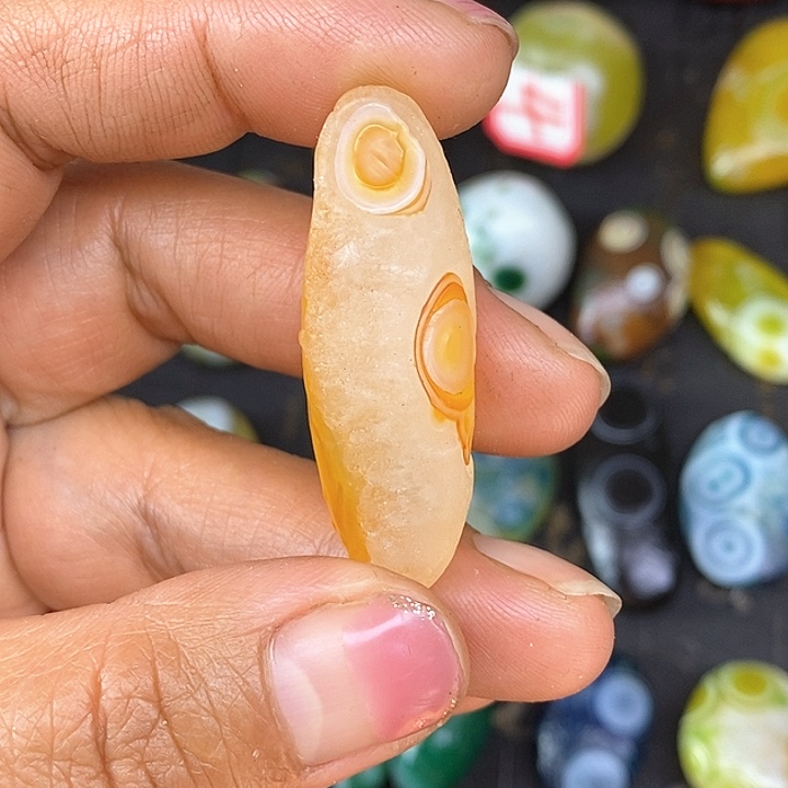 桶珠奇石饰品无孔