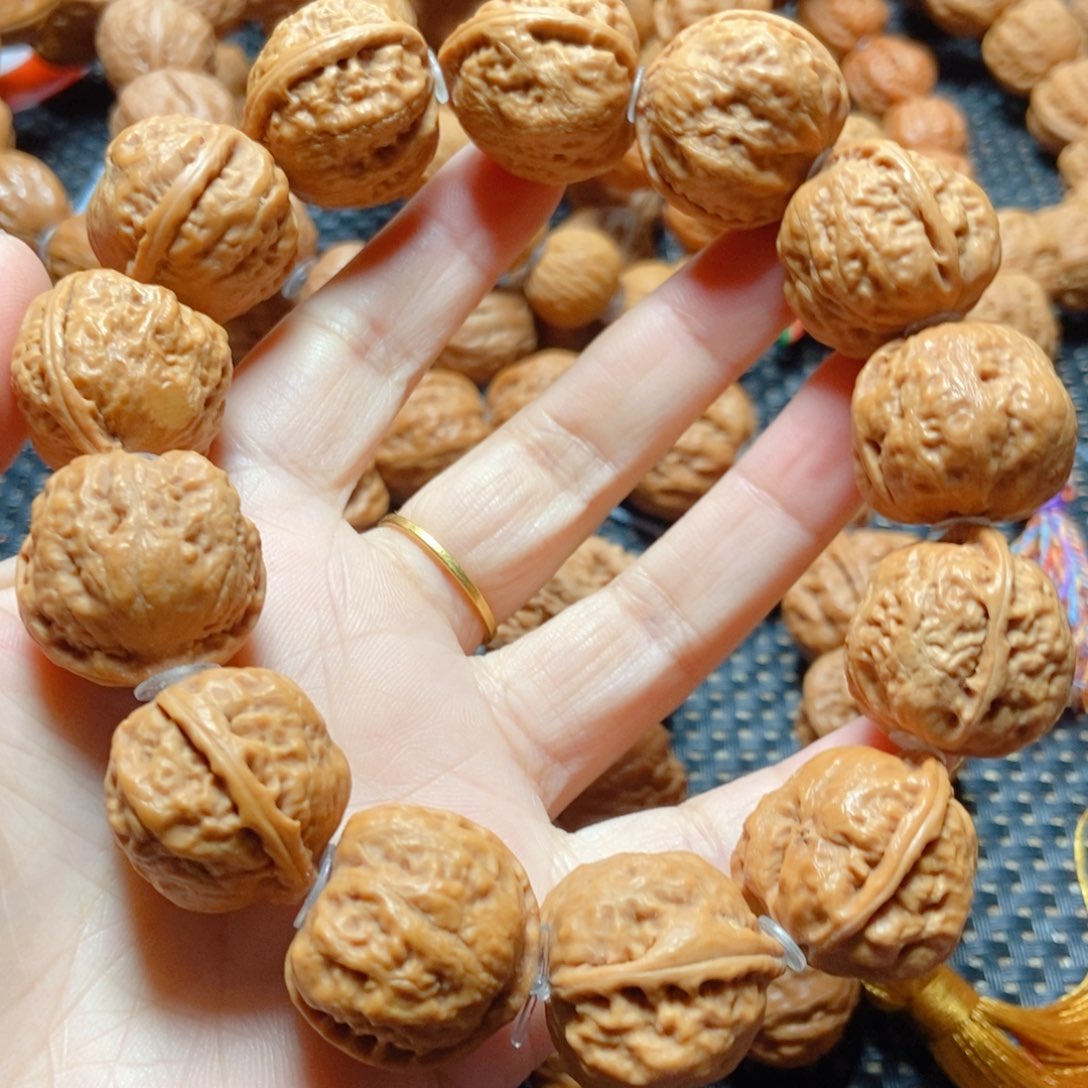 文玩核桃手串小蛙