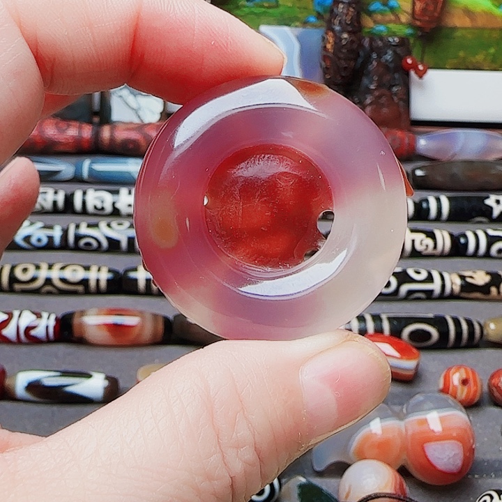玛瑙/玉髓合金珠宝半成品