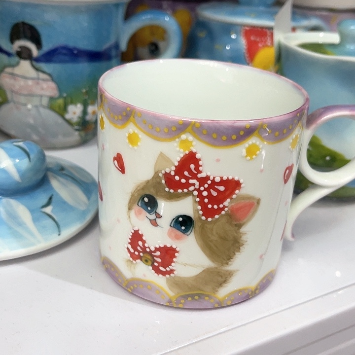 陶景德镇釉下手绘陶瓷 