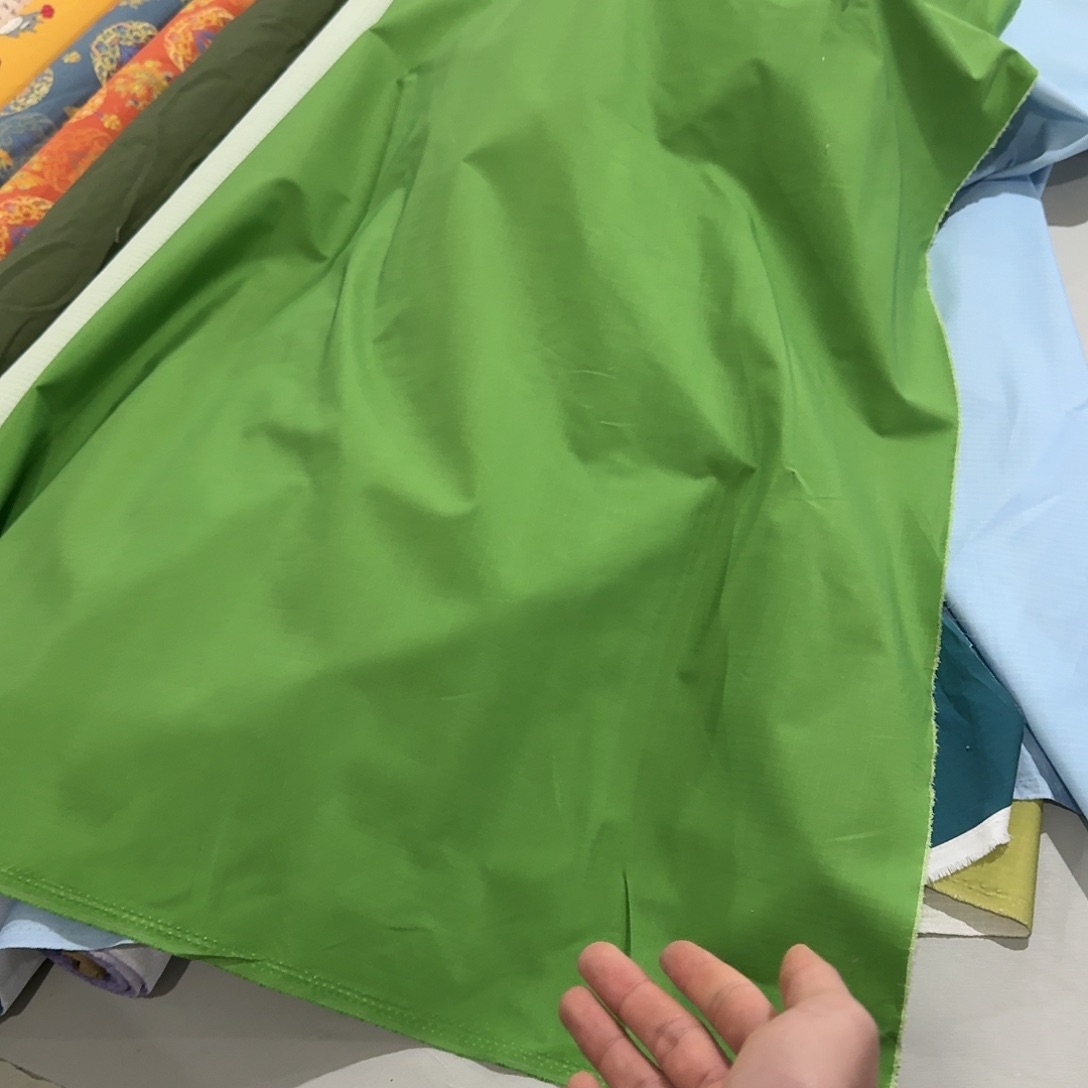 晚一米价1.5宽纯棉格子提花帆布地卷微瑕