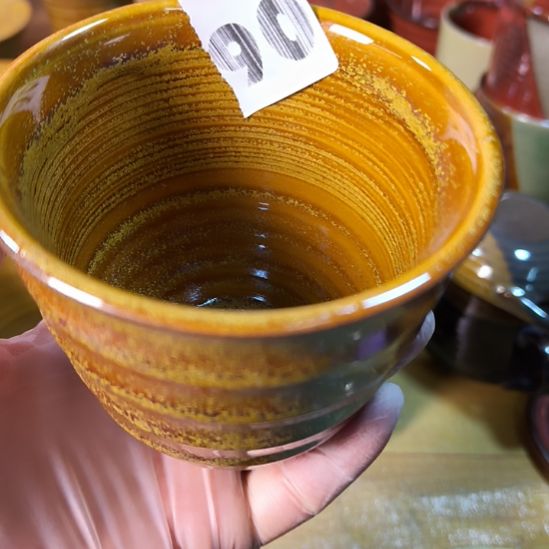 橙***0瓷片磁州窑五厂盘碗壶杯有瑕疵