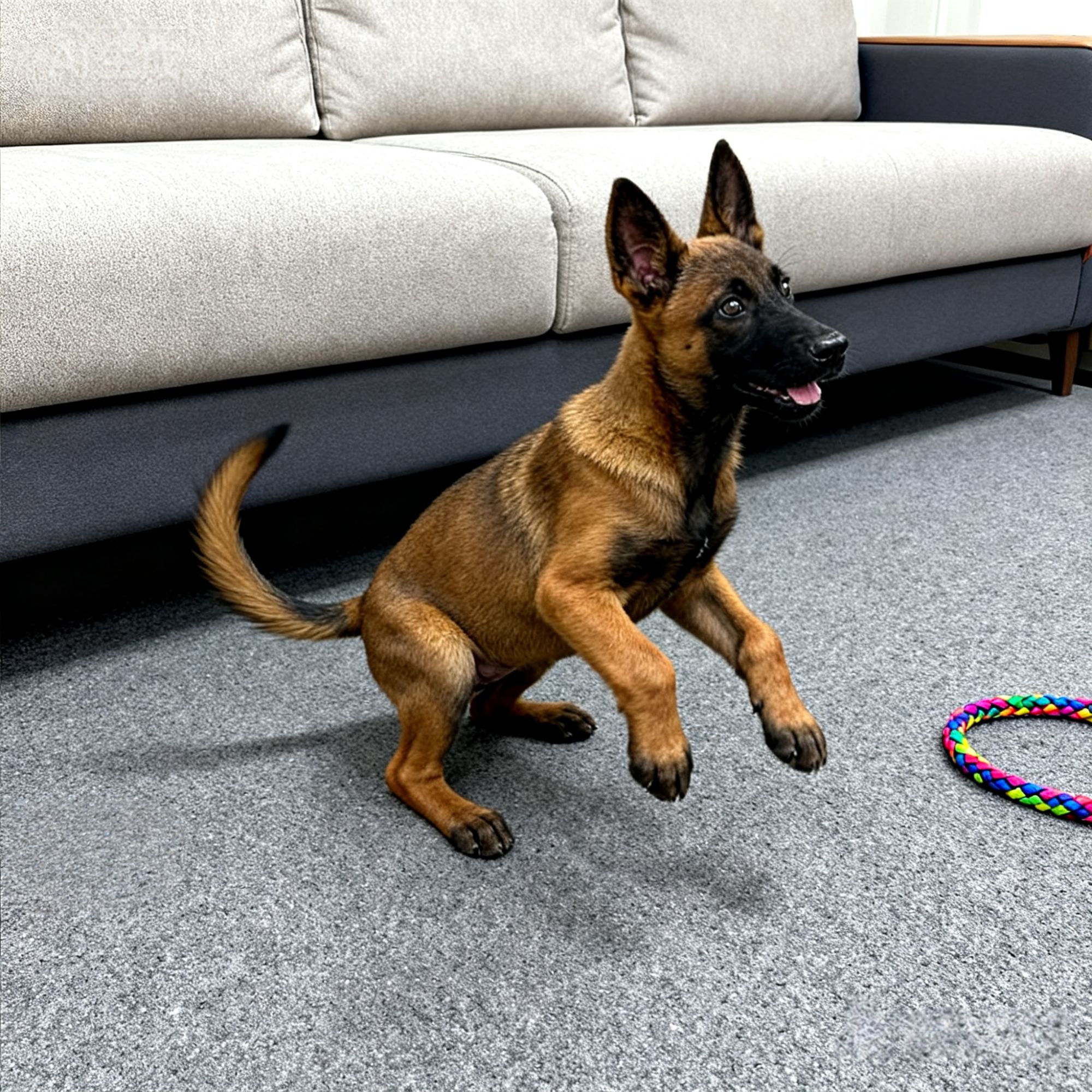 马犬幼犬聪明狗狗看家霸气工作犬高智商短毛犬爆红真护卫犬真狗狗