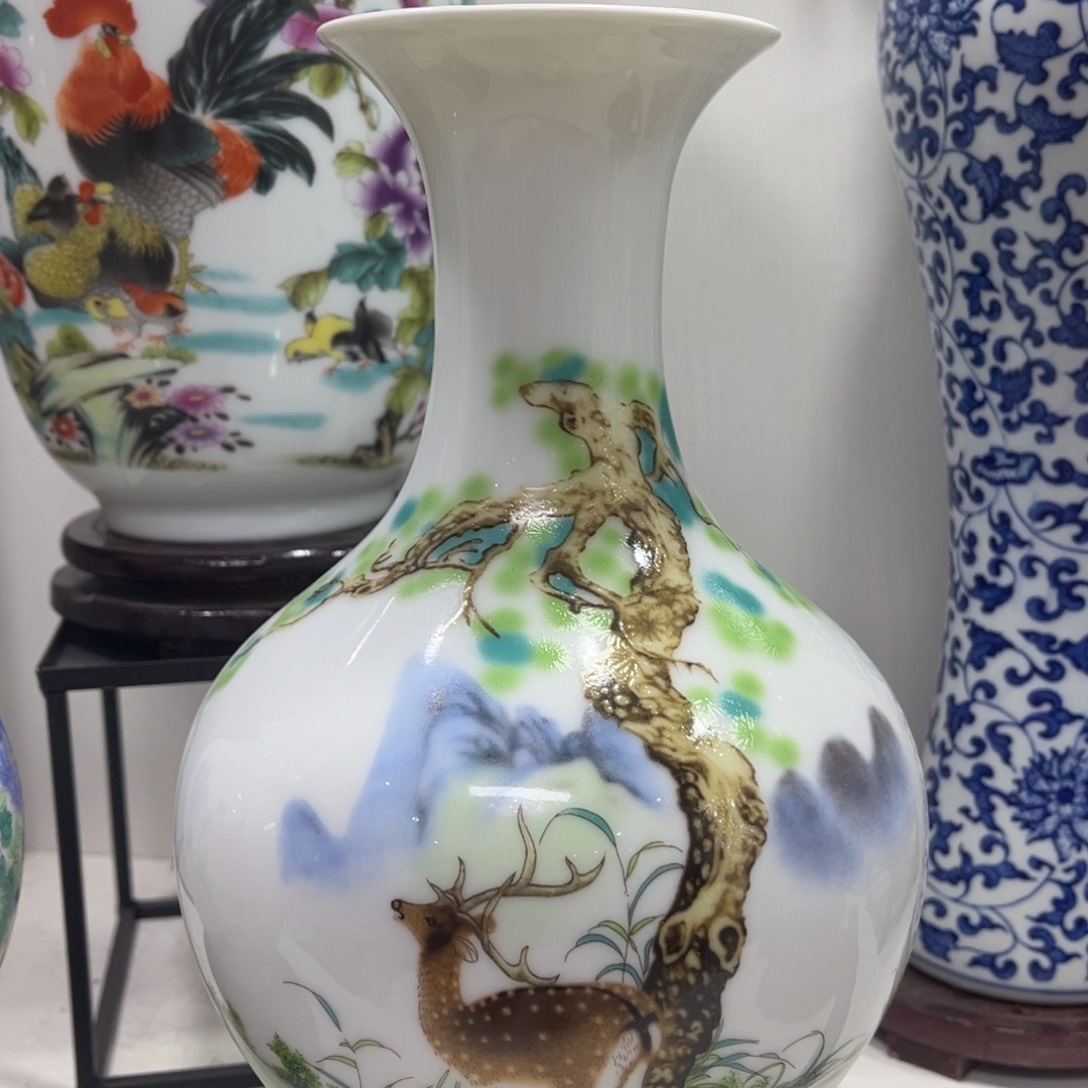 景德镇陶瓷花瓶摆件