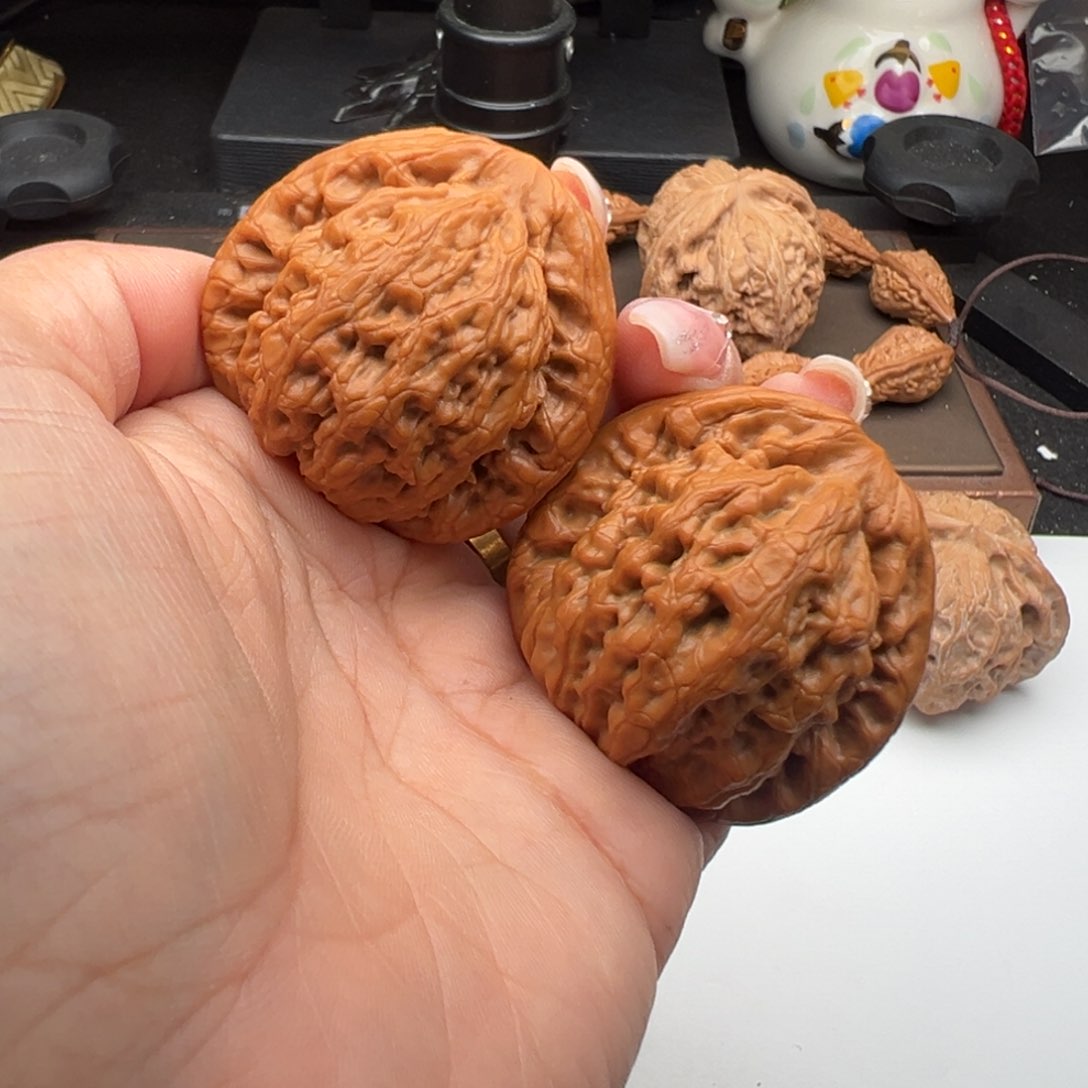 文玩核桃把件金公子42