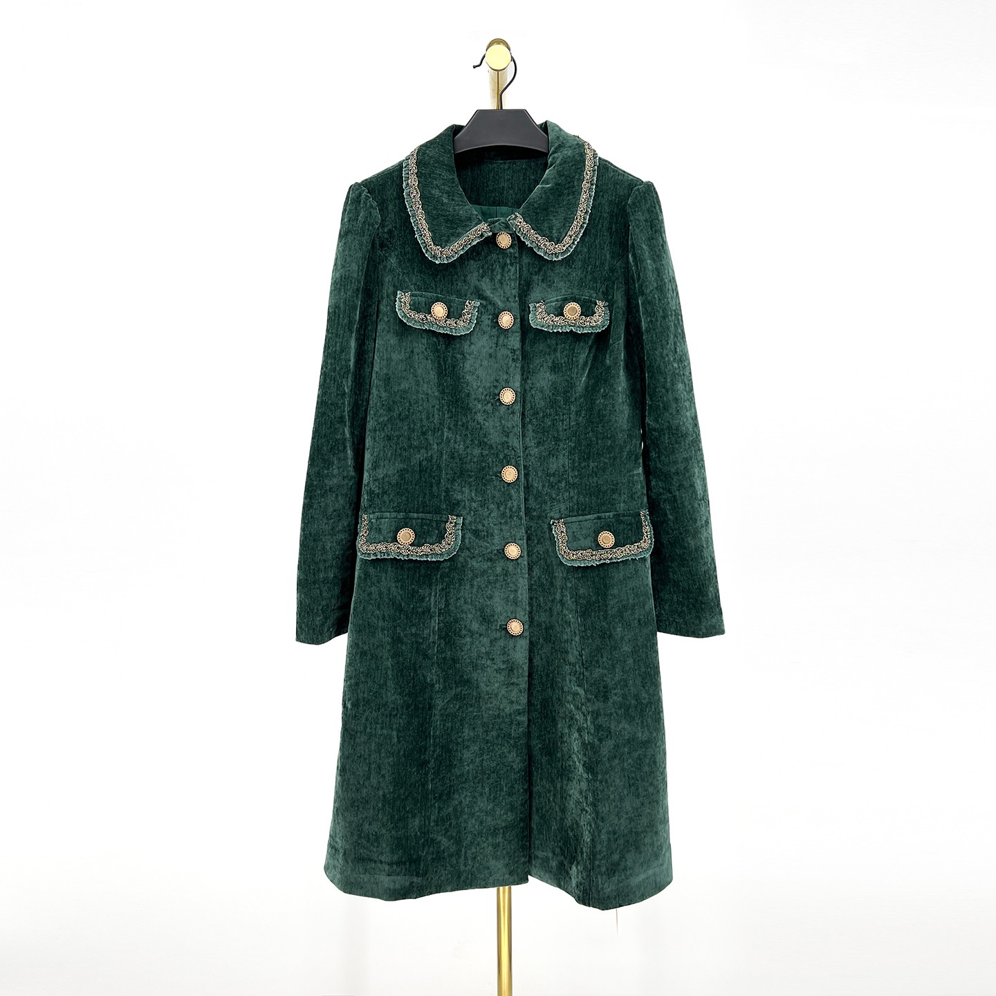 秋冬新款时尚气质休闲百搭风衣 宓E1801