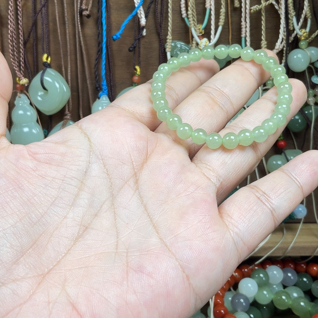 未镶嵌手串和田玉