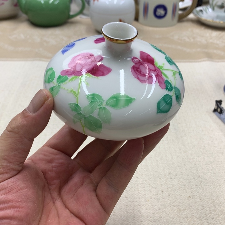 瓷片这些都是你自己去