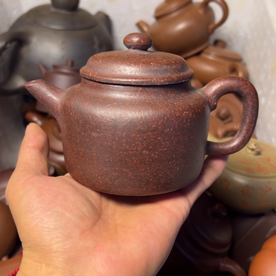 茶壶紫砂宜兴原矿紫砂壶300毫升容量