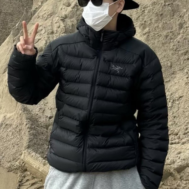 99新 ARC'TERYX/始祖鸟 2273/x Cerium 850蓬鹅绒防风羽绒服/M码